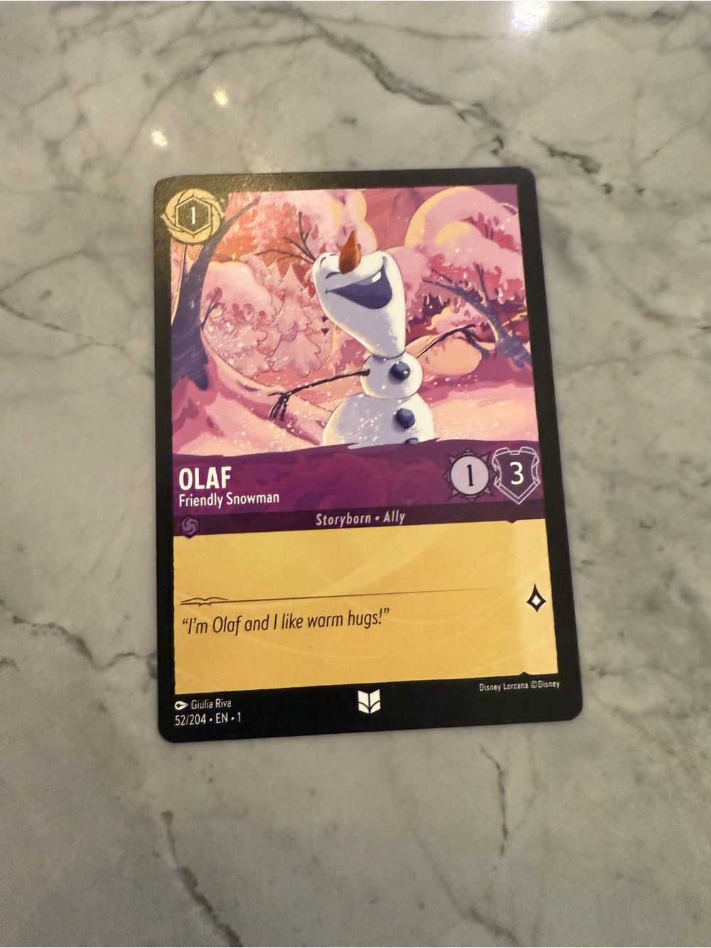 Disney Frozen Card Game - Purple, Blue, Pink, Gold, Black - Picture 3 of 7